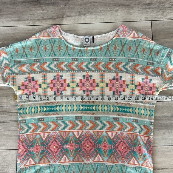 Anthropologie Akemi + Kin Morgana aztec shirt size medium - Picture 5 of 7